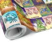 Tiled Zodiac Geschenkpapier (Rolleneckpunkt)