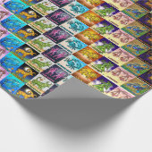 Tiled Zodiac Geschenkpapier (Ecke)