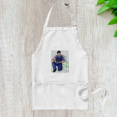 Tiler am Arbeitsplatz Schürze