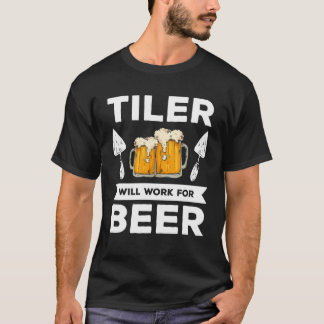 Tiler funktioniert für Bieraufhänger T-Shirt