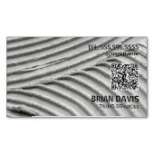 Tiler für Tiling Services benutzerdefiniertes QR Magnetische Visitenkarte (Vorderseite)