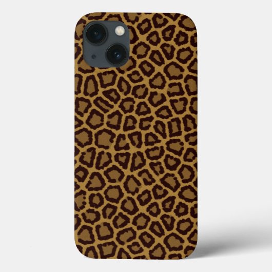 Tiles background with a leopard fur Case-Mate iPhone hülle (Rückseite)