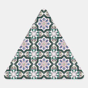 Tiles-Ceramic Dreieckiger Aufkleber