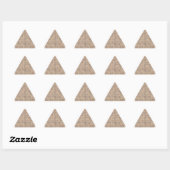 Tiles-Ceramic Dreieckiger Aufkleber (Blatt)