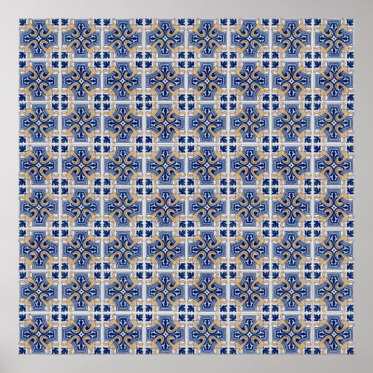 Tiles-Ceramic Poster (Vorne)