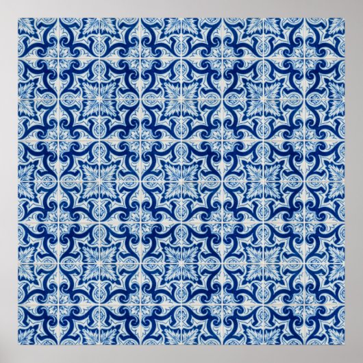 Tiles-Ceramic Poster (Vorne)