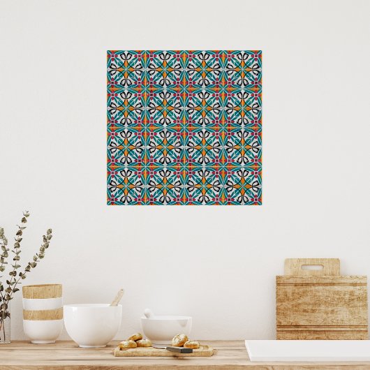 Tiles-Ceramic Poster (Küche)