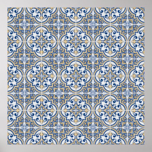 Tiles-Ceramic Poster (Vorne)