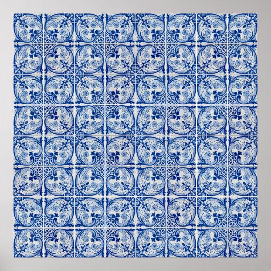 Tiles-Ceramic Poster (Vorne)