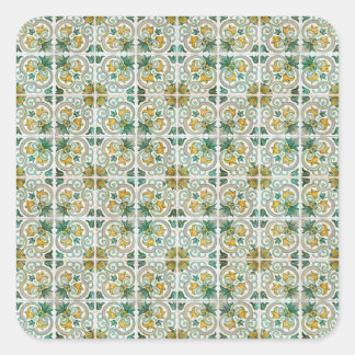 Tiles-Ceramic Quadratischer Aufkleber