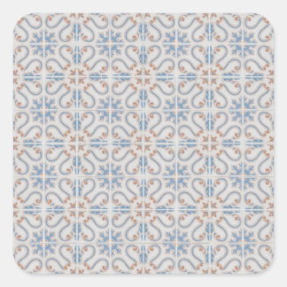 Tiles-Ceramic Quadratischer Aufkleber