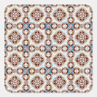 Tiles-Ceramic Quadratischer Aufkleber