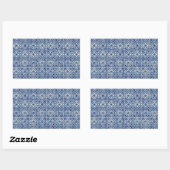 Tiles-Ceramic Rechteckiger Aufkleber (Blatt)