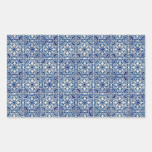 Tiles-Ceramic Rechteckiger Aufkleber