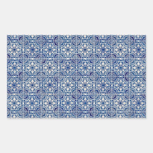 Tiles-Ceramic Rechteckiger Aufkleber (Vorderseite)