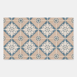 Tiles-Ceramic Rechteckiger Aufkleber