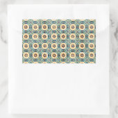 Tiles-Ceramic Rechteckiger Aufkleber (Tasche)
