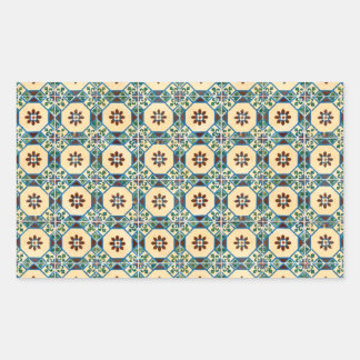 Tiles-Ceramic Rechteckiger Aufkleber