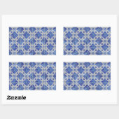 Tiles-Ceramic Rechteckiger Aufkleber (Blatt)