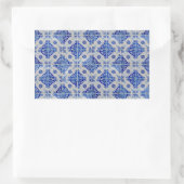 Tiles-Ceramic Rechteckiger Aufkleber (Tasche)