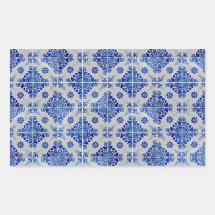 Tiles-Ceramic Rechteckiger Aufkleber