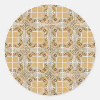 Tiles-Ceramic Runder Aufkleber