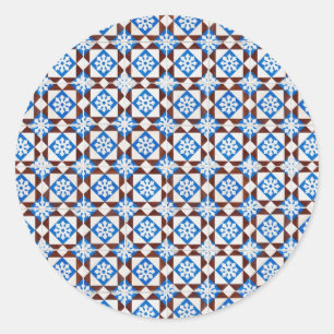 Tiles-Ceramic Runder Aufkleber