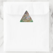 Tiles Dreieckiger Aufkleber (Tasche)