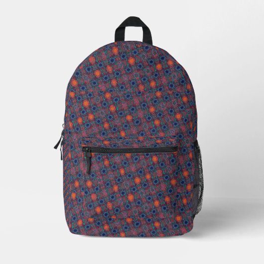 Tiles of color bedruckter rucksack (Vorderseite)