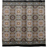Tiles of the Alhambra Duschvorhang (Vorderseite)