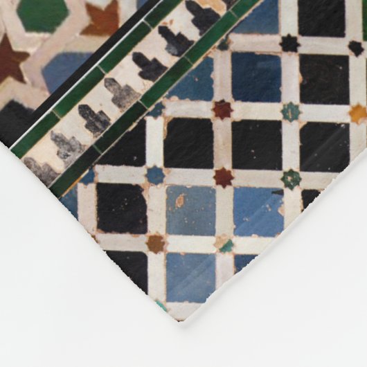 Tiles of the Alhambra Fleecedecke (Ecke)