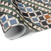 Tiles of the Alhambra Geschenkpapier (Rolleneckpunkt)