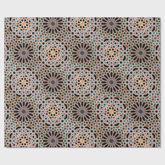 Tiles of the Alhambra Geschenkpapier (Flach)