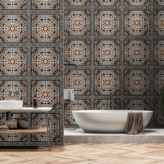 Tiles of the Alhambra Tapete