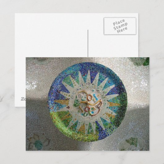 Tiles Postkarte (Vorne/Hinten)