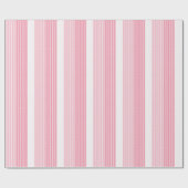 Tilet-Muster | Rosa geometrisches Design Geschenkpapier (Flach)