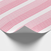 Tilet-Muster | Rosa geometrisches Design Geschenkpapier (Ecke)