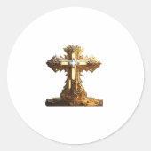 Tilgungskreuz Runder Aufkleber (Vorderseite)