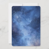 Till Death and End of Time Wedding Invitation Einladung (Rückseite)