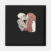 Till Death Do us Part Skeleton Art Classic Magnet (Vorne)