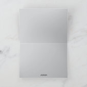 Till Death Do Us Part Valentine's Day Card opt7 Dankeskarte (Innenseite)