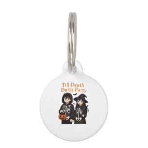 Till Death Do Us Party – Anime Halloween Paar Cl Haustiermarke