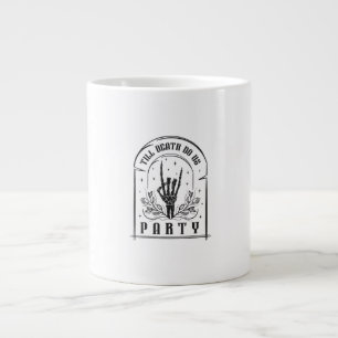 Till Death Do Us Party Retro Junggesellinnenabschi Jumbo-Tasse