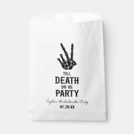 Till Death Do Us Party Skeleton Bachelorette Party Geschenktütchen