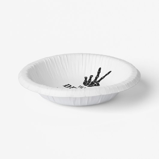 Till Death Do Us Party Skeleton Bachelorette Party Pappteller (Gewinkelt)