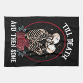 "Till Death Kitchtuch Geschirrtuch (Horizontal)