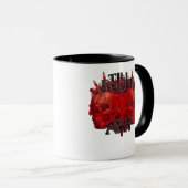 Till Death macht uns Kunst in der weißen Klassik Tasse (VorderseiteRechts)