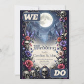 Till Death & Moonlight Bind Us.  Einladung (Vorderseite)