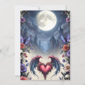 Till Death & Moonlight Bind Us.  Einladung (Rückseite)