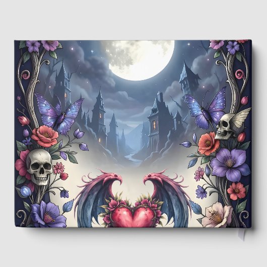 Till Death & Moonlight Bind Us. Gästebuch (Rückseite)